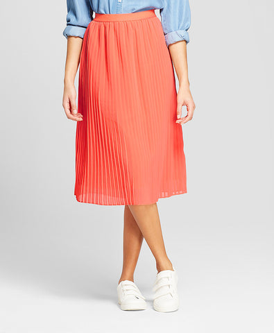 Women's Tulip orange Skirt