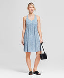 Yeshaa Women's A-line green Dress