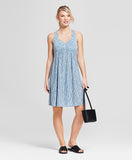 Harpa Flare Blue Dress