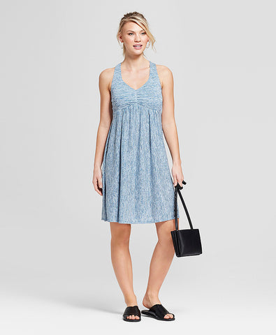 Harpa Flare Blue Dress